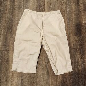 Topshop Khaki Bermuda Short